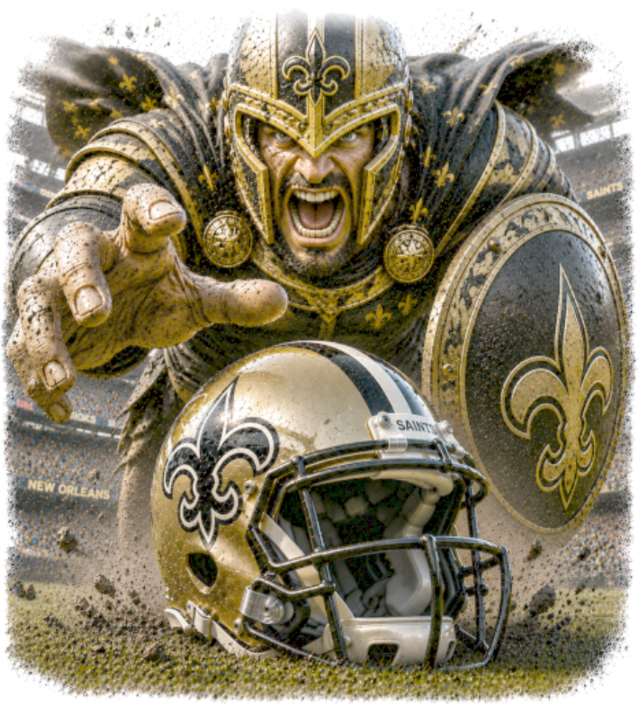 New Orlean Saints Football In The House Short Sleeve T-Shirt