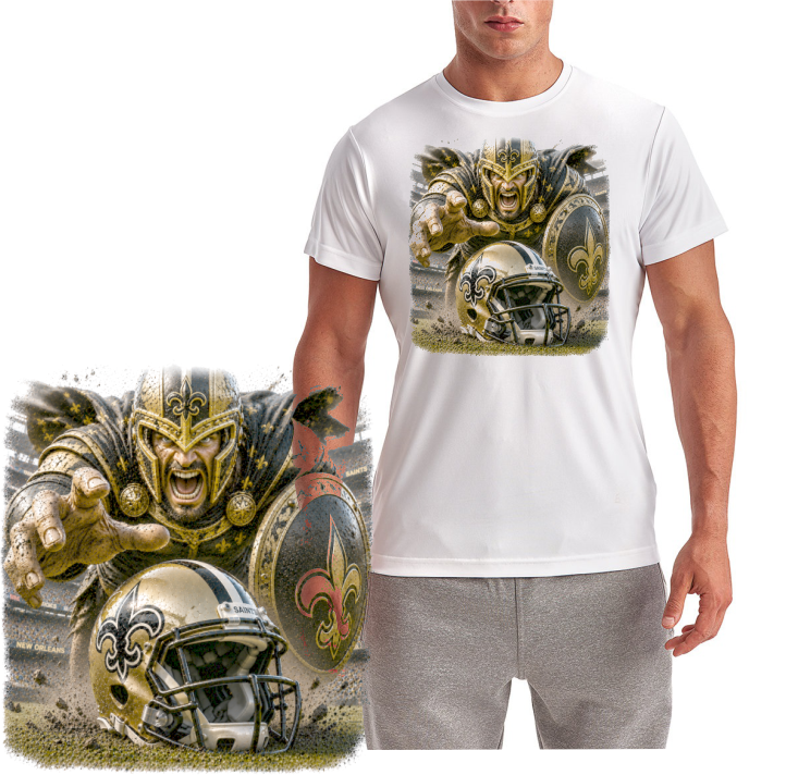 New Orlean Saints Football In The House Short Sleeve T-Shirt