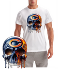 Chicago Skull Short Sleeve T-Shirt