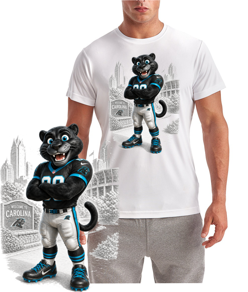 Downtown Panther Short Sleeve T-Shirt