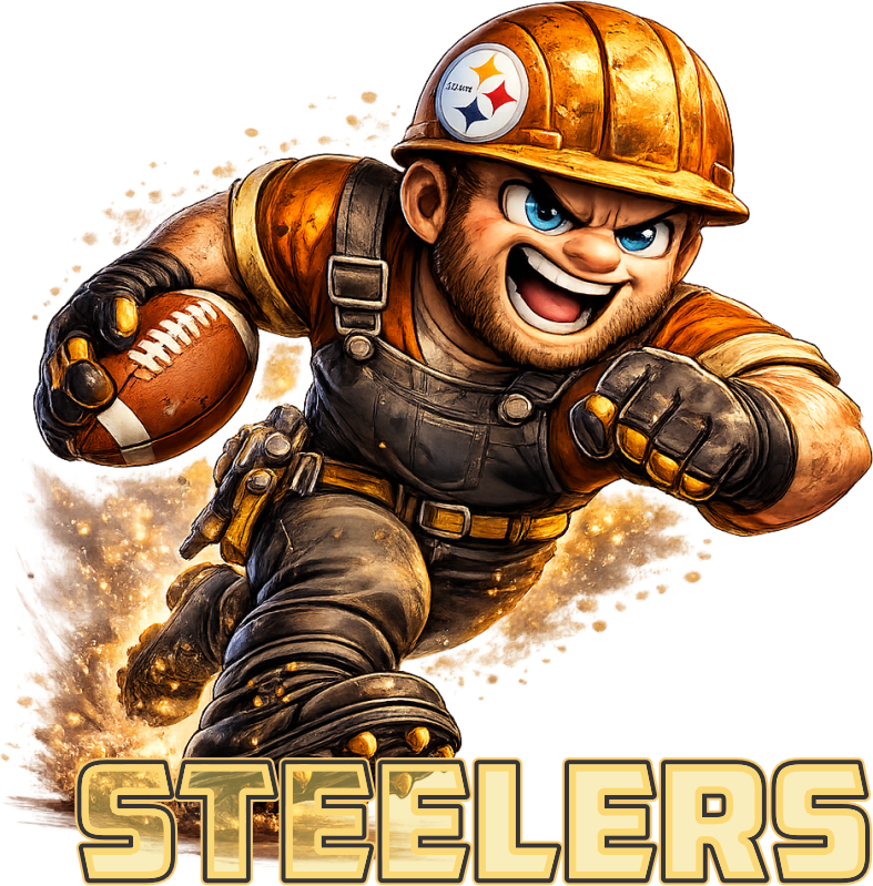 Steeler Runner Pittsburgh Football Short Sleeve T-Shirt