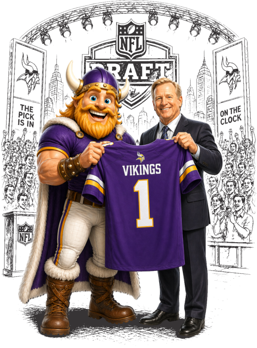 Minnesota Viking Draft Day Short Sleeve T-Shirt