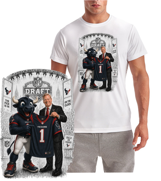 Texas Texans Football Draft Day Short Sleeve T-Shirt