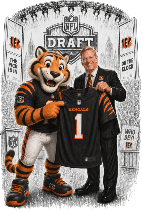 Cincinnati Draft Day Short Sleeve T-Shirt