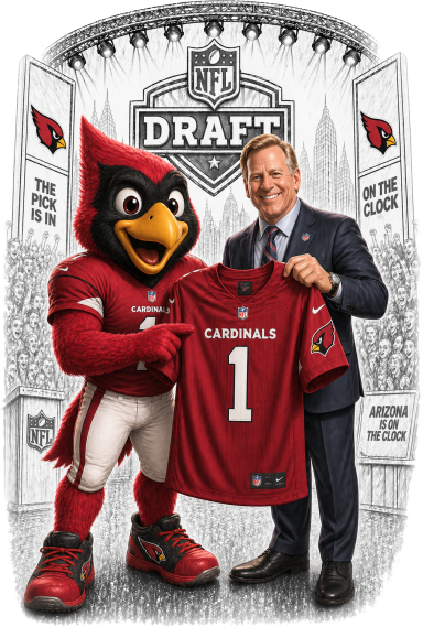 Cardinal Draft Day Short Sleeve T-Shirt
