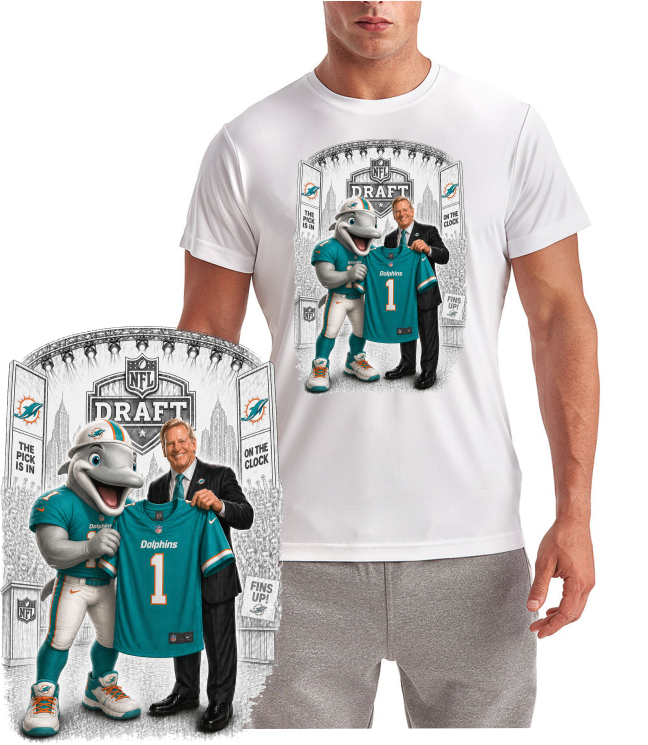 Dolphins Draft Day Miami Short Sleeve T-Shirt
