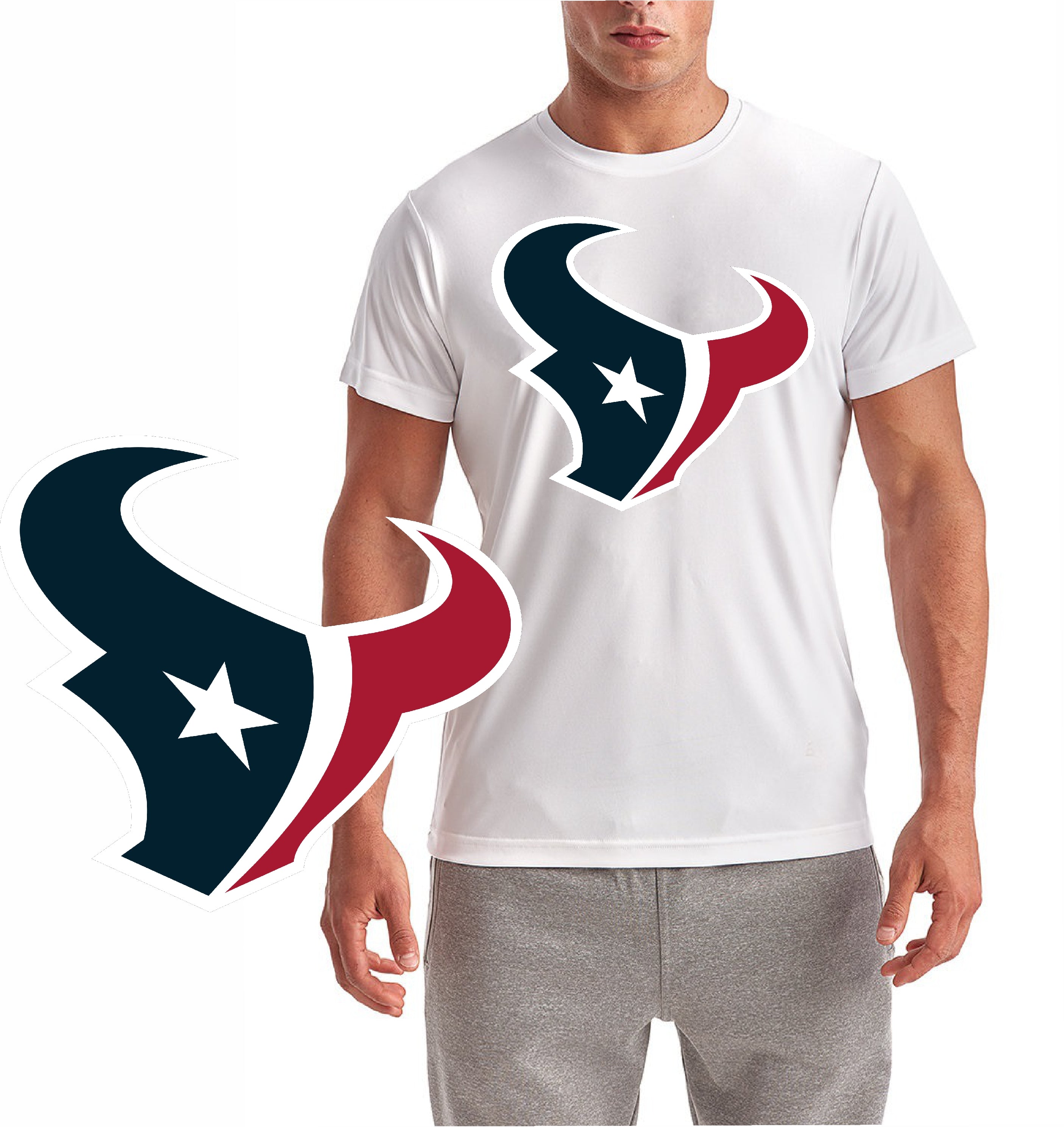 Classic Texas Texan Logo Short Sleeve T-Shirt