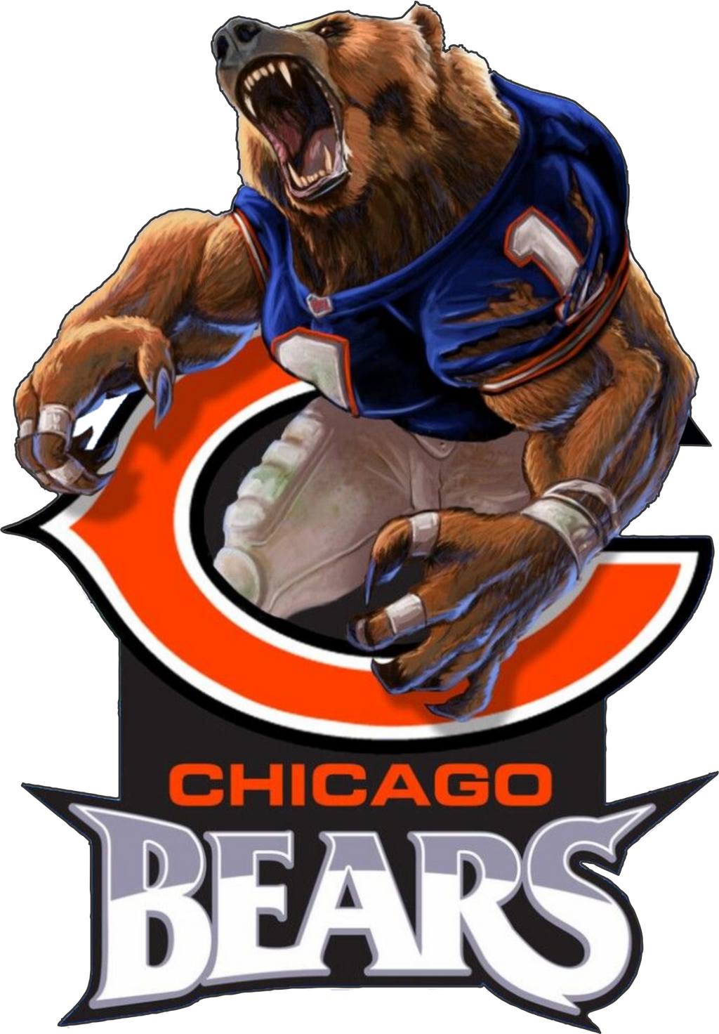 C Bear, Chicago Short Sleeve T-Shirt