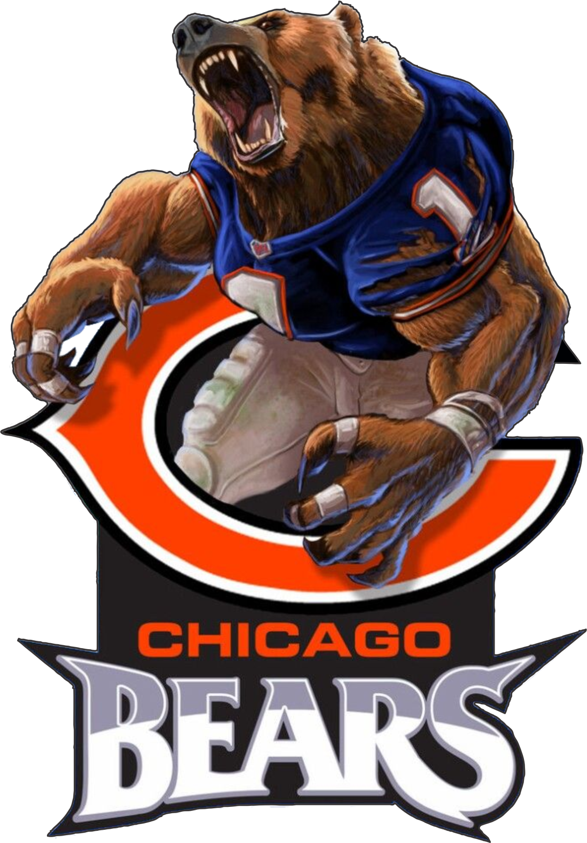 C Bear, Chicago Short Sleeve T-Shirt