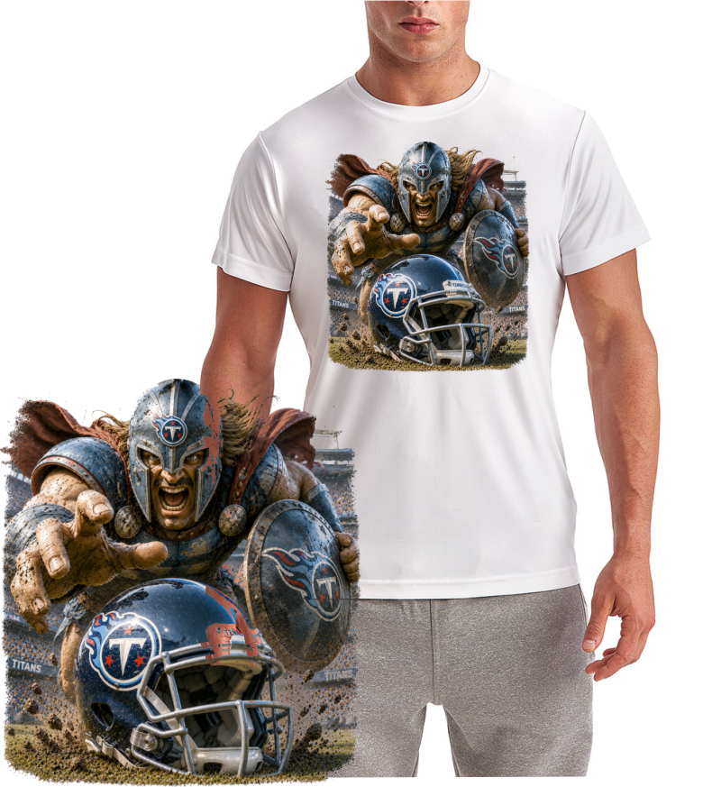 Tennessee Titans Football Stadium Short Sleeve T-Shirt