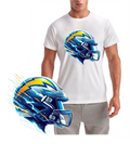 Charger Helmet Short Sleeve T-Shirt