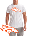 Denver Football White Out Bronco Short Sleeve T-Shirt