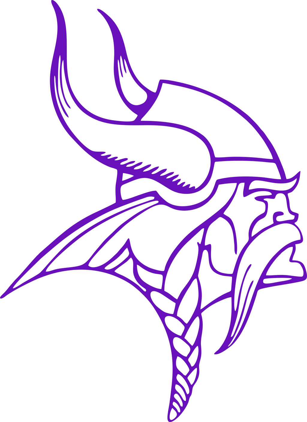 Minnesota Viking Whiteout Short Sleeve T-Shirt