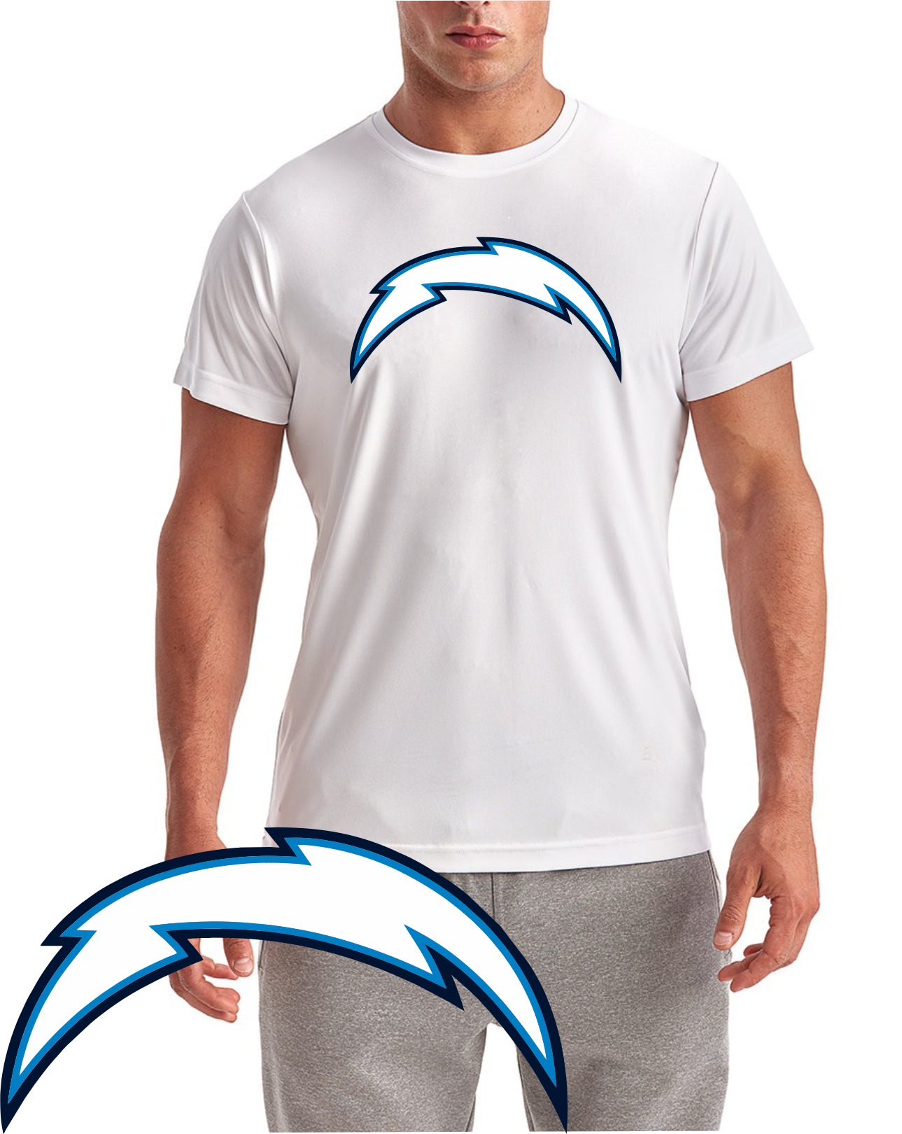 Charger Whiteout Short Sleeve T-Shirt