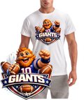 Giants Football Fan Logo Short Sleeve T-Shirt