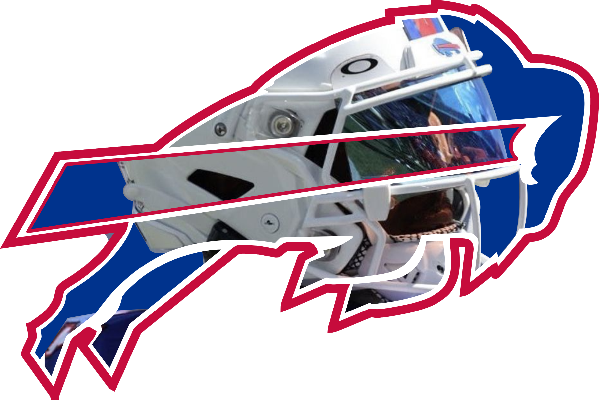 Buffalo with Player Image Short Sleeve T-Shirt