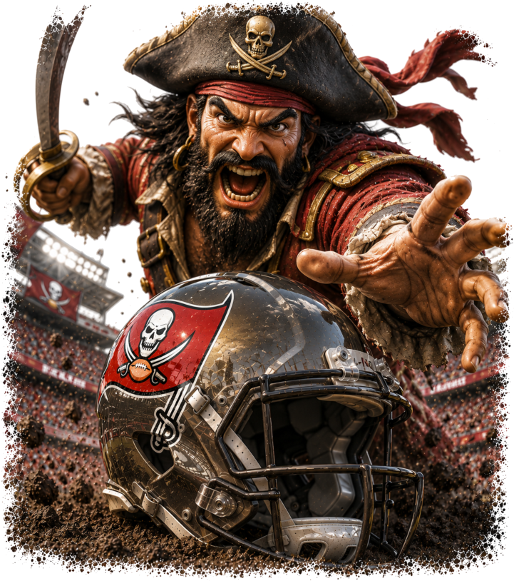 Tampa Bay Buccaneer In The House Short Sleeve T-Shirt
