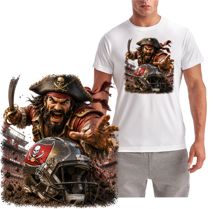 Tampa Bay Buccaneer In The House Short Sleeve T-Shirt