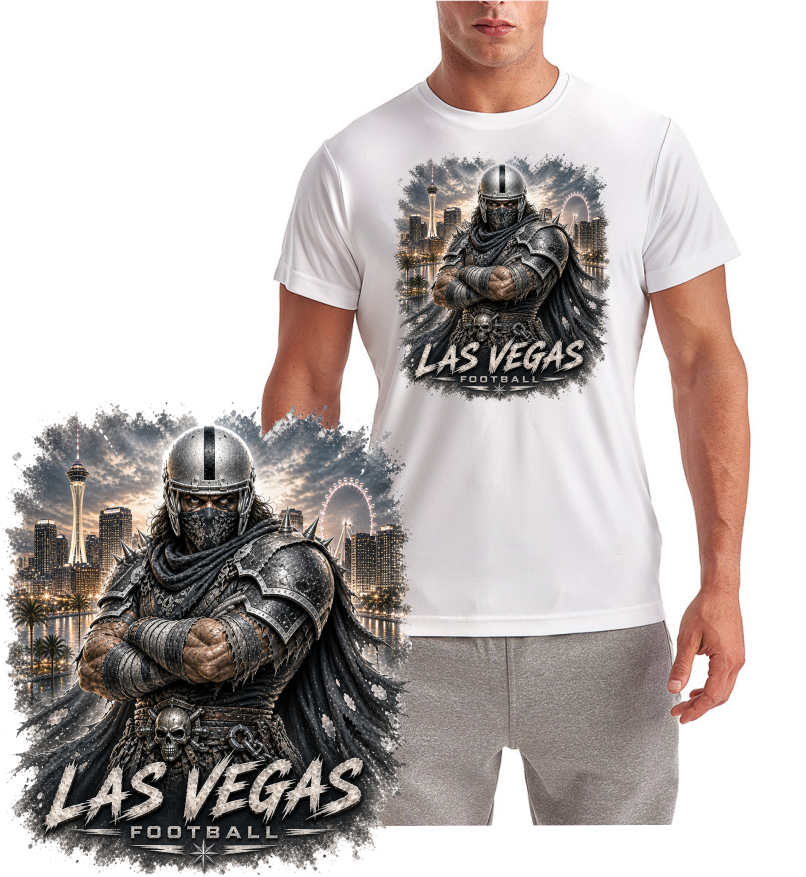 Vas Vegas Football Raiders Short Sleeve T-Shirt