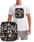 Las Vegas Raiders Downtown Football Shield Short Sleeve T-Shirt
