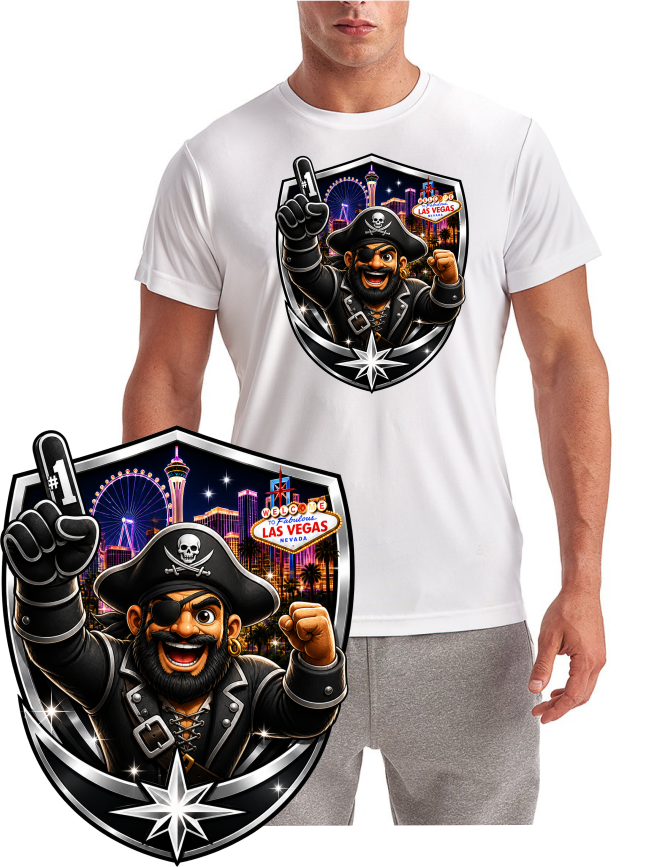 Vegas Raider In Town Football Short Sleeve T-Shirt