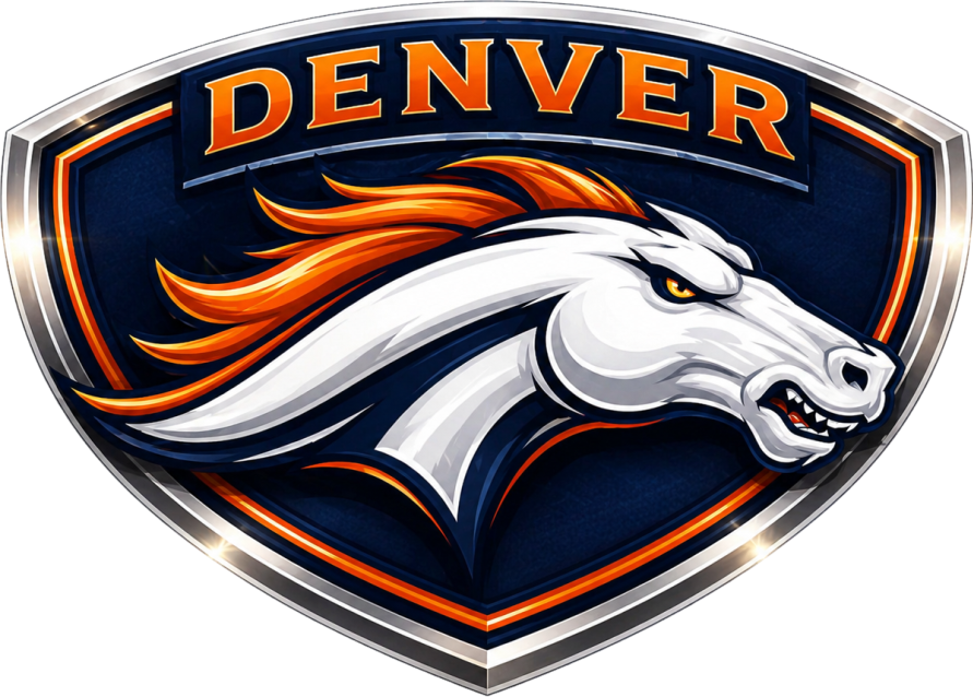 Denver Shield Logo Short Sleeve T-Shirt