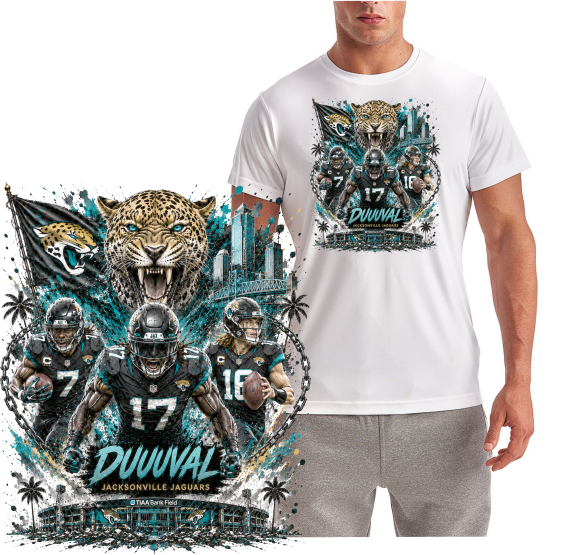 Jacksonville Jaguar Short Sleeve T-Shirt