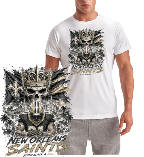Saints Skull Short Sleeve T-Shirt