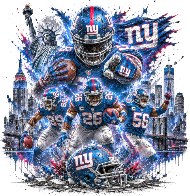 Giant Football Short Sleeve T-Shirt