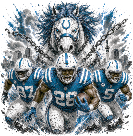 Indianapolis Colts Short Sleeve T-Shirt