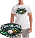 Downtown Philadelphia Eagles Short Sleeve T-Shirt