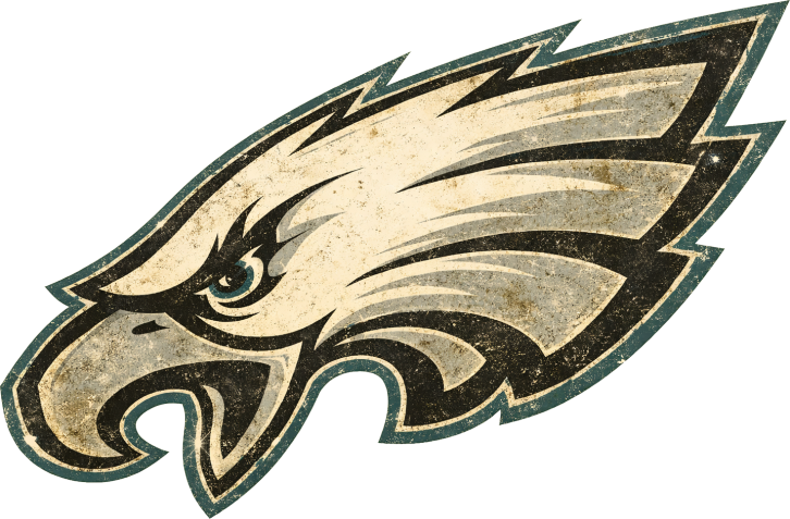 Eagles Retro Football Logo Philadelphia Short Sleeve T-Shirt