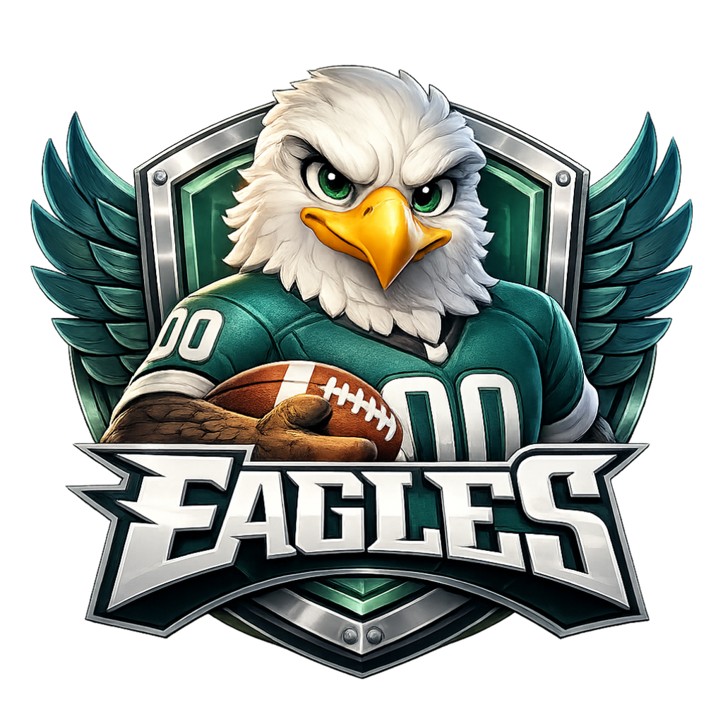 Eagles Shield Logo Philadelphia Short Sleeve T-Shirt