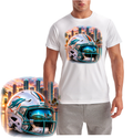 Miami Helmet Dolphins Downtown Short Sleeve T-Shirt