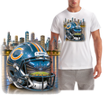 City of Chicago Helmet Short Sleeve T-Shirt