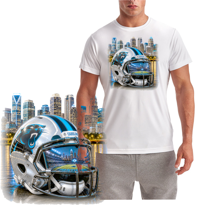 Carolina City Helmet Short Sleeve T-Shirt