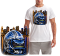 Detriot Hemet Downtown Lions Short Sleeve T-Shirt