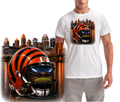 Downtown Cincinnati Helmet Logo Short Sleeve T-Shirt