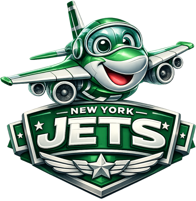 New York Jets Pixar Logo Football Short Sleeve T-Shirt