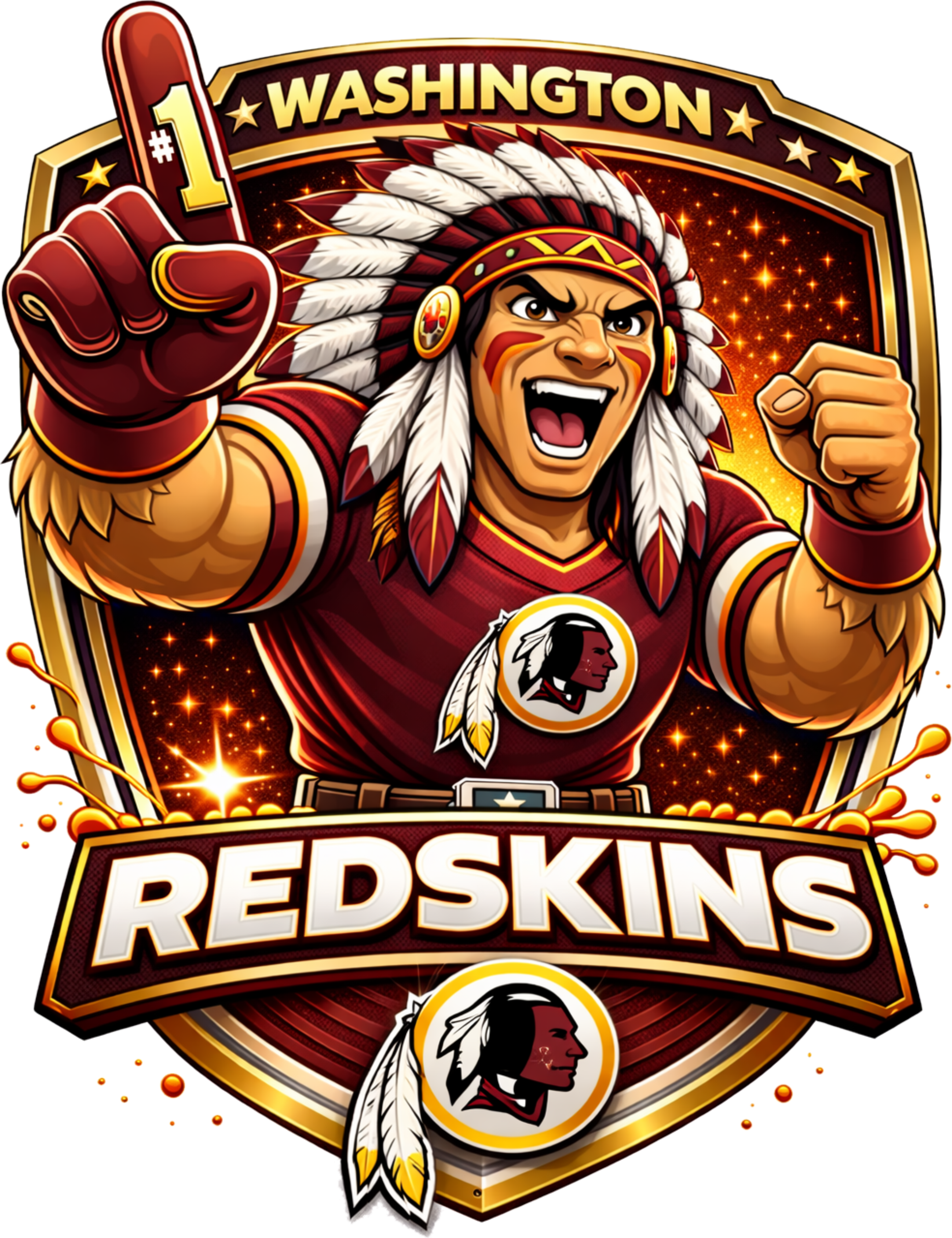 Redskin Short Sleeve Tee