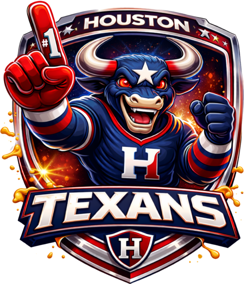 Texans Downtown Shield Short Sleeve T-Shirt