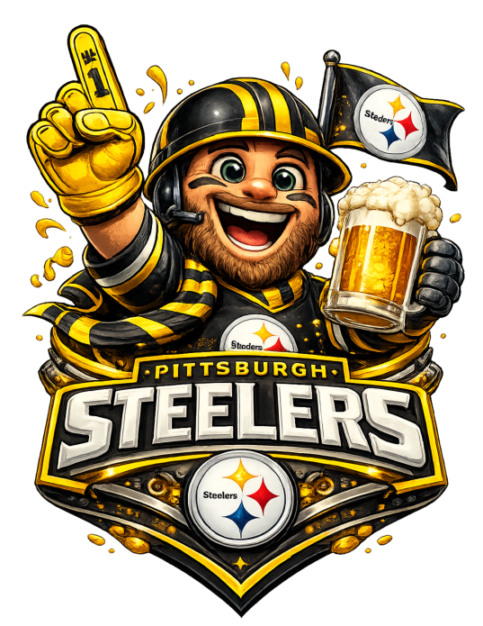 Steelers Cheers Pittsburgh Football Short Sleeve T-Shirt