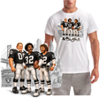 Old Raiders In Town Los Vegas Football Short Sleeve T-Shirt
