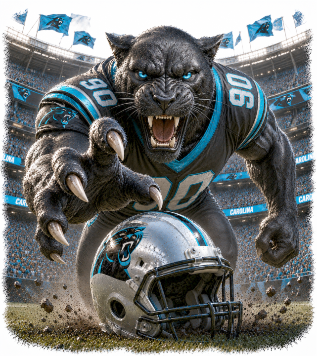 Panther Charge Short Sleeve T-Shirt