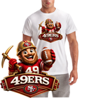 49er with Pick and Ball Short sleeve T-Shirt