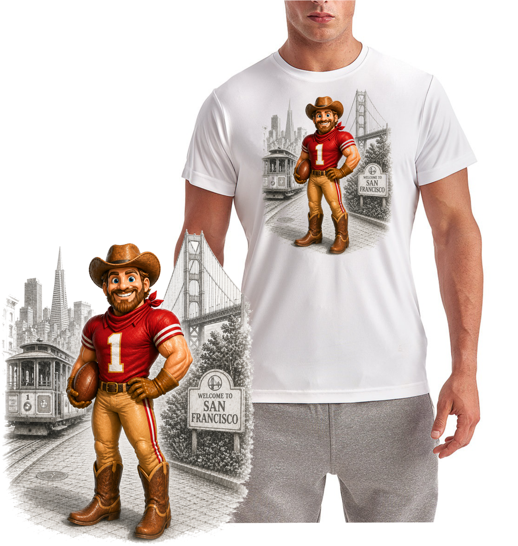 49er Mascot Short Sleeve T-Shirt