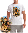 Full Color New Orlean Saints Football Mascot Short Sleeve T-Shirt