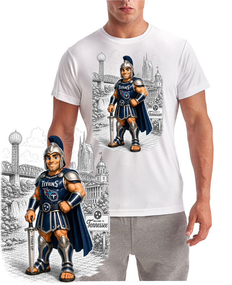 Downtown Tennessee Titans Short Sleeve T-Shirt