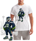 Downtown Seattle Seahawk Football Short Sleeve T-Shirt