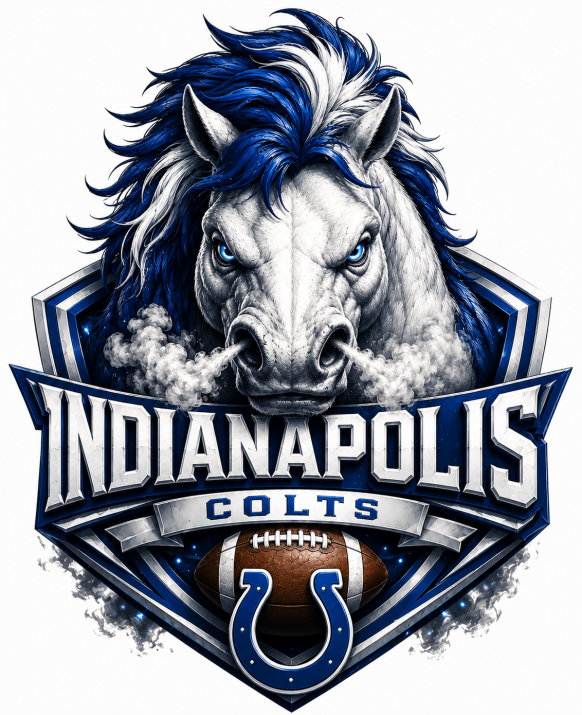 Indianapolis Colts Shield Logo Short Sleeve T-Shirt